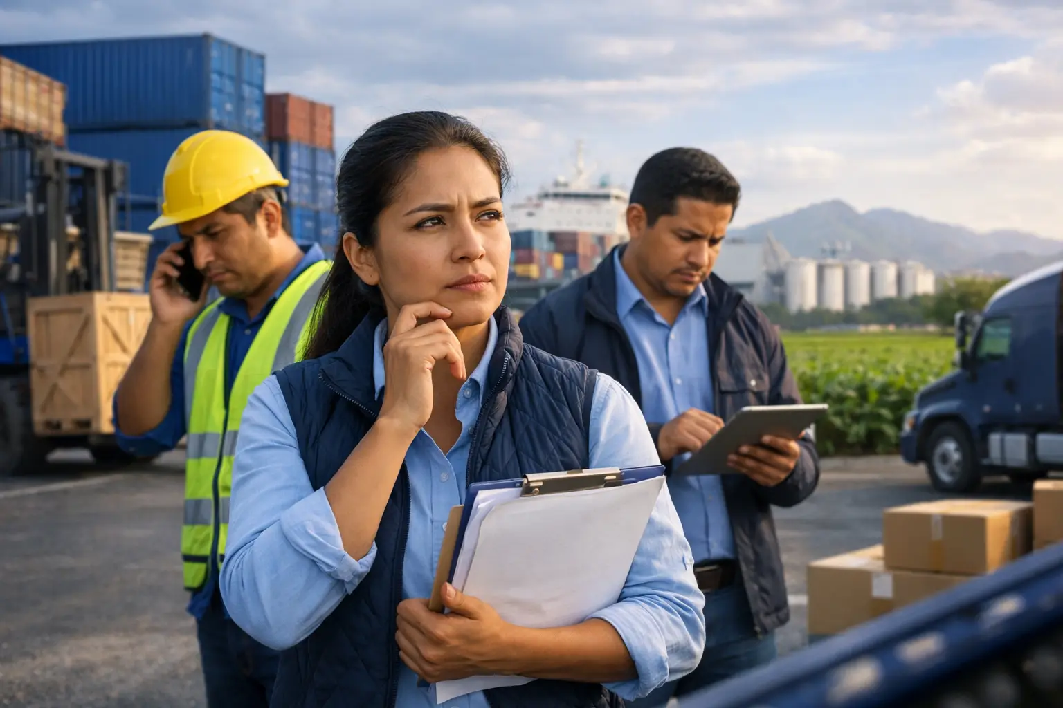 retraso importación MCP Logistics